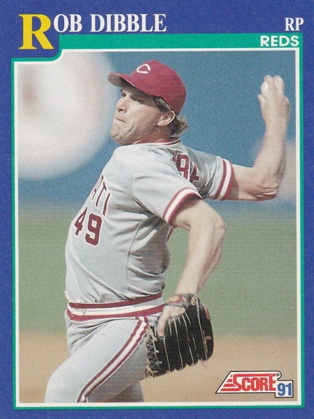 Rob Dibble MLB Baseball Card Collection - Picture 2 of 2